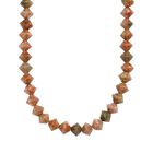 Halskette ca. 50 cm Nickelfreies Messing platiniert ca. 250,00 ct.