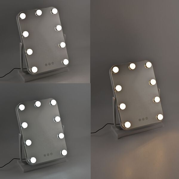 9 LED Hollywood Schminkspiegel image number 2