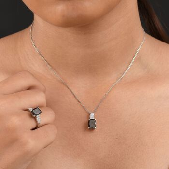 D'Joy 2er-Set Elite Shungit und Zirkon Schmuckset - 2,94 ct.