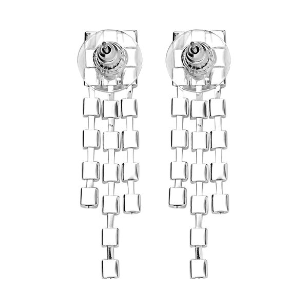 Weißer Kristall Schmuckset Reines Messing image number 6