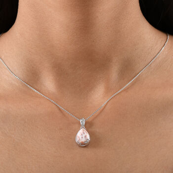 D&rsquo;Joy AA Natrolith Anh&auml;nger mit 50cm Kette - 5,81 ct.