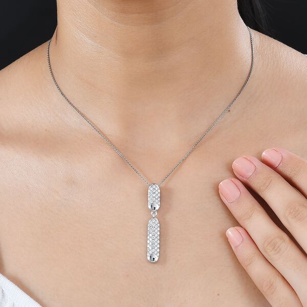 Moissanit Anhänger - 0,83 ct. image number 3