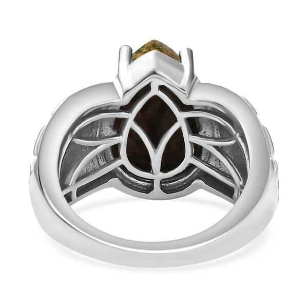 Unakite Ring Messing (Größe 16.00) ca. 6,78 ct image number 6