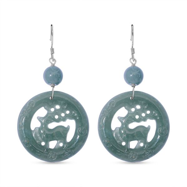 Nat&uuml;rlicher Olmek Jadeit Ohrringe - 40 ct.