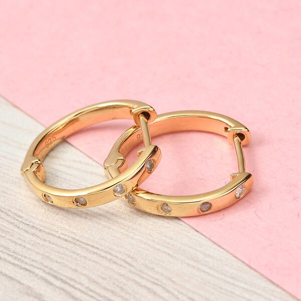 Diamant Ohrringe - 0,15 ct. image number 2