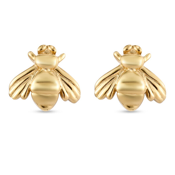 Honigbiene Ohrstecker in Silber, 1,63 ct. image number 0