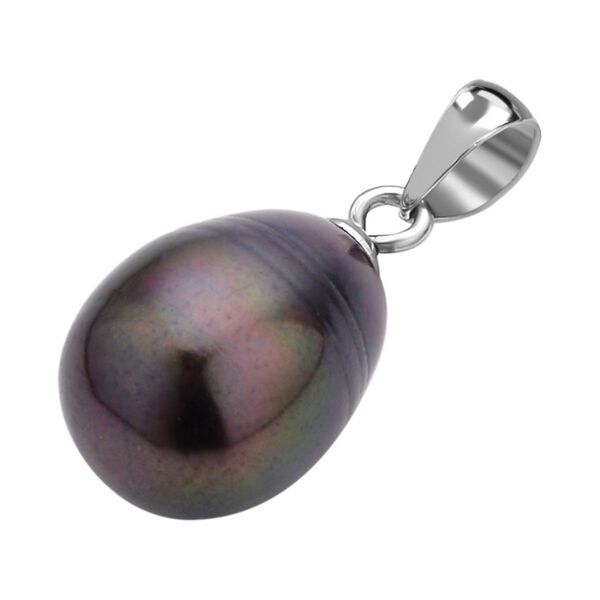 3er Set Süßwasser Perlen-Anhänger, Edelstahl image number 8