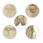 Sencillez Crossbody Tasche mit Schlangenhaut-Druck, Gold image number 5