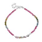 D'joy Mehrfarbig-Turmalin Armband 18 cm 925 Silber rhodiniert (10-15 Werktage Lieferzeit) ca. 6.00 ct