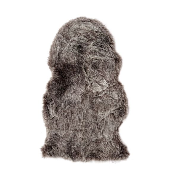 Kunstfell Teppich, Dunkelgrau image number 3