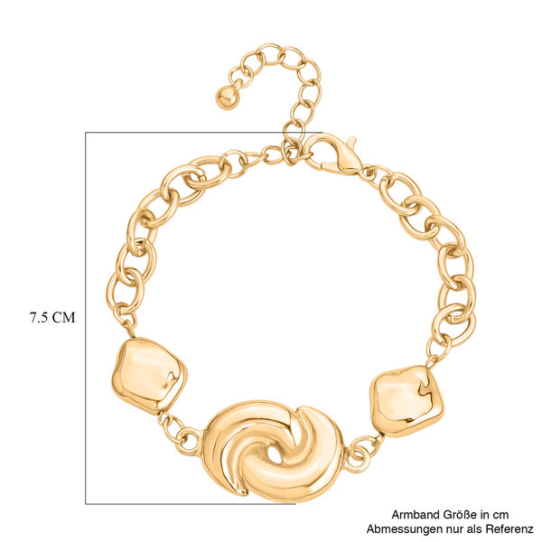 Gelb Armband ca. 19.75 cm + 4.25 cm Extender, ca. 17,00g image number 4