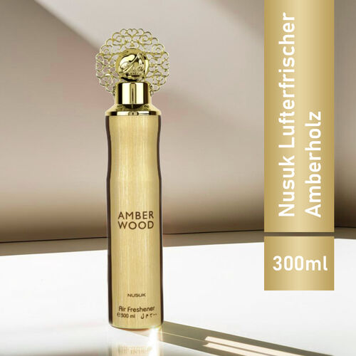 Nusuk Dubai Air Freshner AMBER WOOD 300 ml image number 0