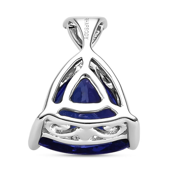 RHAPSODY AAAA Tansanit und Diamant VS E-F Anh&auml;nger 950 Platin ca. 2,25 ct image number 4