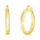 Creolen, 925 Silber vergoldet ca. 2,30g