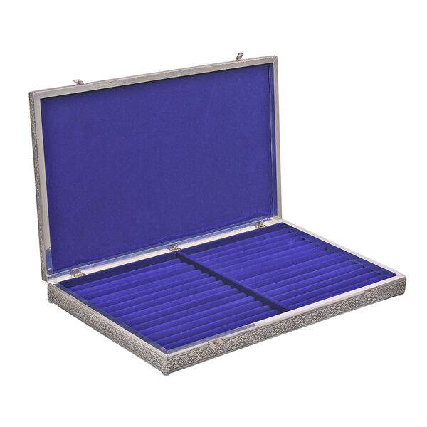 Handgefertigter Ringkoffer im Vintage Look, Schwan Motiv image number 9