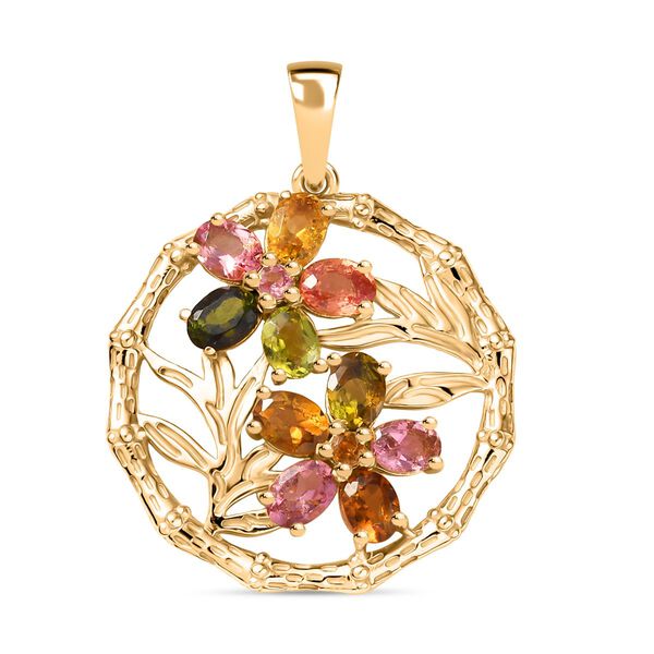Multi-Turmalin Anhänger - 1,83 ct. image number 0