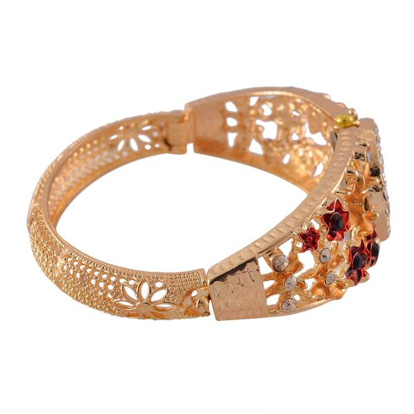 Mehrfarbiger Kristall Uhren WA Reiner Edelstahl emailliert image number 6