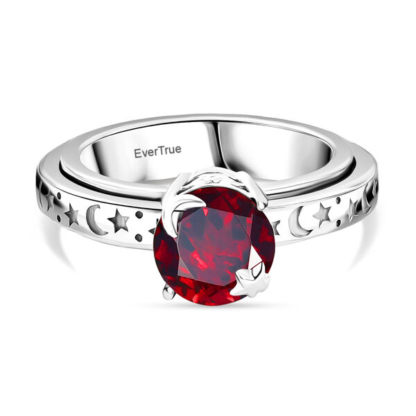 EverTrue AA Mosambik Granat Spinning Ring - 2,23 ct.
