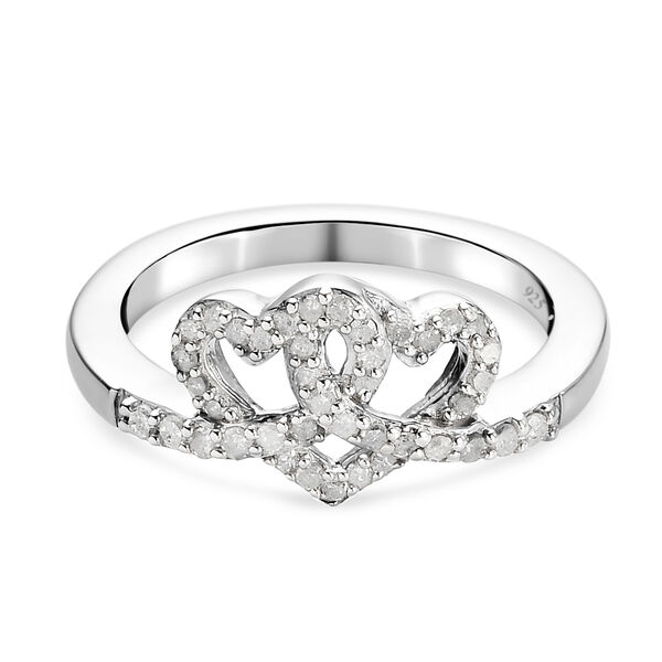 Diamant Ring mit Herzmotiven - 0,25 ct. image number 0