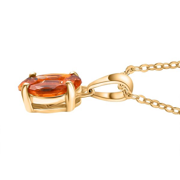 D'Joy AA Salamanca Feueropal Anh&auml;nger mit 50cm Kette - 0,48 ct. image number 4