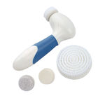 4 in 1 Gesichts-Reinigungsbürste, 4xAA Batterien (nicht inkl.), Blau und Weiß