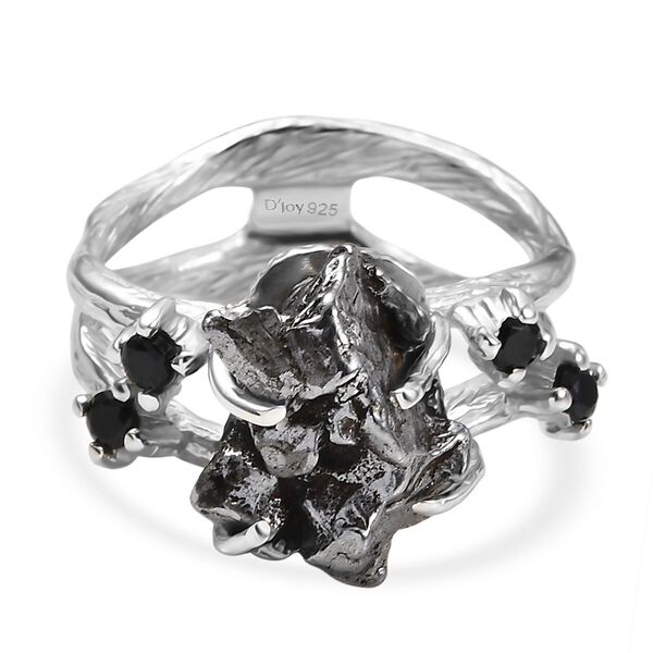 D'Joy Meteorit und schwarzer Spinell Ring - 16,25 ct. image number 0