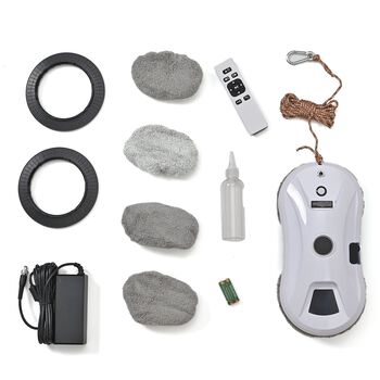 RD1-11 Fensterreiniger mit Zubeh&ouml;r und Fernbedienung, 29,5x14,5x9,5cm