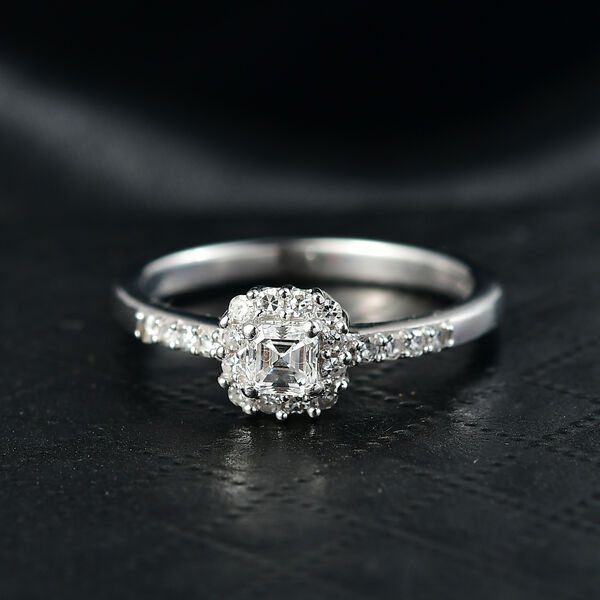 LUXURIANT DIAMOND - Lab Grown Diamant SI-GH Ring 925 Silber rhodiniert (Größe 17.00) ca. 0.50 ct image number 2