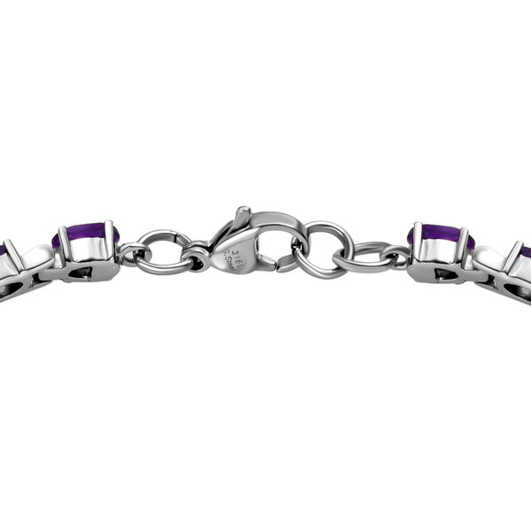 Afrikanisches Amethyst-Schmuckset - 25,63 ct. image number 9