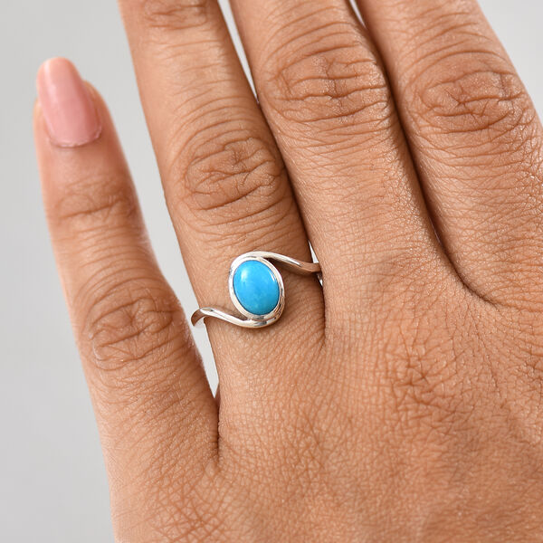 AA Sleeping Beauty Türkis Ring - 1,22 ct. image number 3