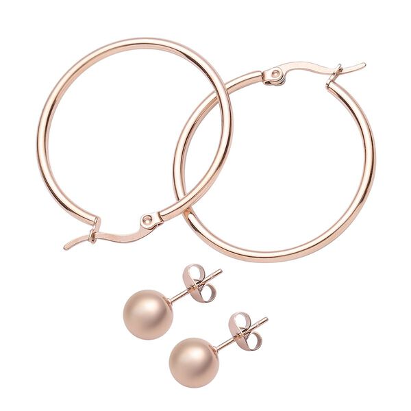 EVER TRUE zeitloses 15-teiliges Schmuckset in Roségoldton image number 7