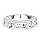 88 Facetten Moissanit-Ring, 925 Silber platiniert (Gr&ouml;&szlig;e 21.00) ca. 1,61 ct