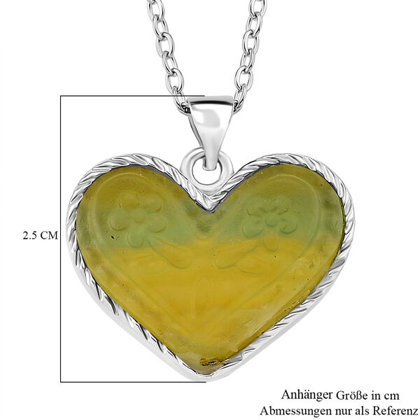 Mehrfarbiger Fluorit Schmuckset ca. 50 cm 316L Edelstahl ca. 20.00 ct image number 6