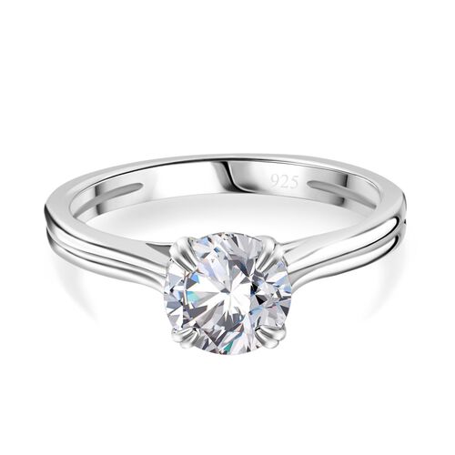Moissanit Ring - 1,20 ct. image number 0