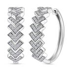 Lab Grown Diamant SI-GH Ohrringe 925 Silber rhodiniert ca. 1,04 ct.