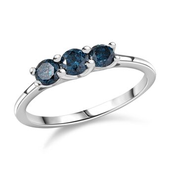 D'Joy blauer Diamant Ring - 0,54 ct.