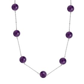 Afrikanische Amethyst-Halskette, 50 cm - 40 ct.