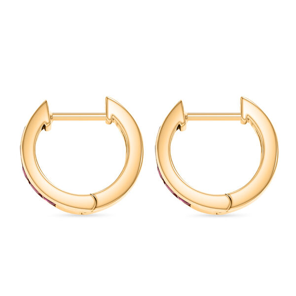 D'Joy AA burmesischer Rubin Ring und Ohrringe image number 12