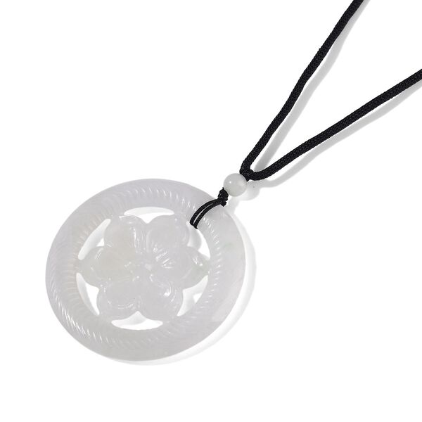 Wei&szlig;e Jade Halskette Flexibles cm ca. 110.00 ct image number 3