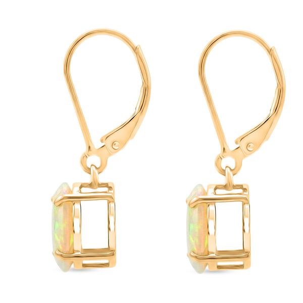 D'Joy AA nat&uuml;rliche, &auml;thiopische Welo Opal Ohrringe - 3 ct. image number 3