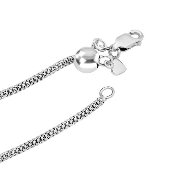 Exklusives Angebot - verstellbare Coryanakette, ca. 60 cm, 925 Silber image number 2