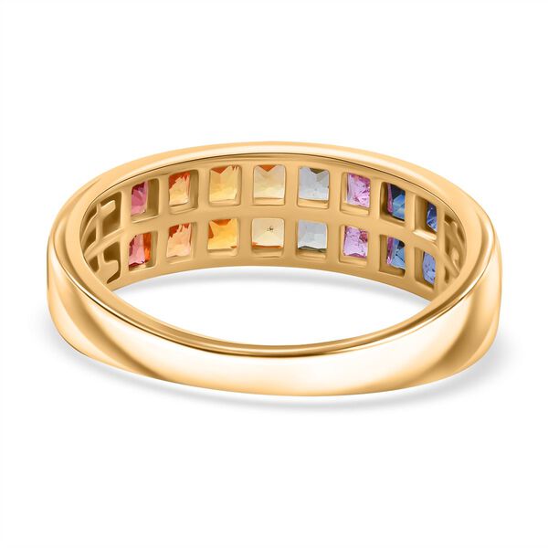 AAA Regenbogen Saphir Ring in 585 Gold - 2,38 ct. image number 5