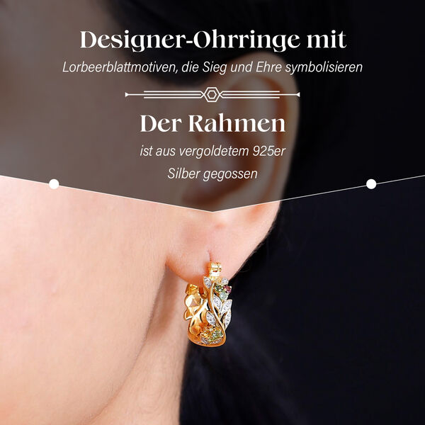 ALLORO AA Multi-Turmalin Ohrringe - 0,46 ct. image number 3