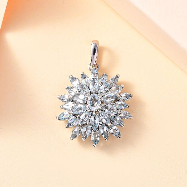 Himmelblauer Topas-Anhänger - 2,67 ct. image number 2