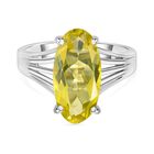 AAA Ouro Verde-Quarz Ring Edelstahl (Größe 17.00) ca. 4,17 ct image number 0
