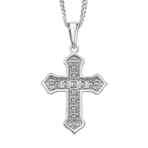 Hellblauer Kristall Halskette ca. 50 cm image number 4