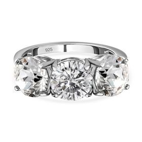 Weißer Kristall-Ring - 3,58 ct.