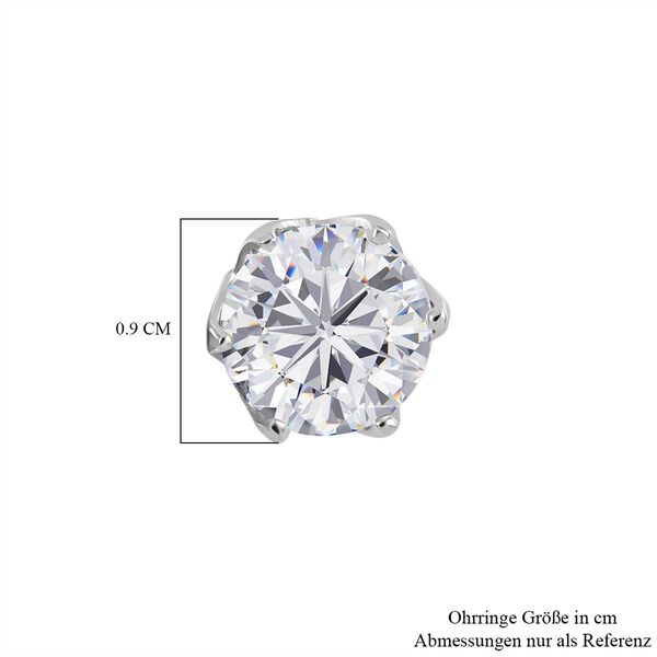 Moissanit Ohrringe - 0,89 ct. image number 4
