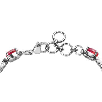 SonnenuntergangTriplett Quarz 19cm Armband - 7,23 ct.