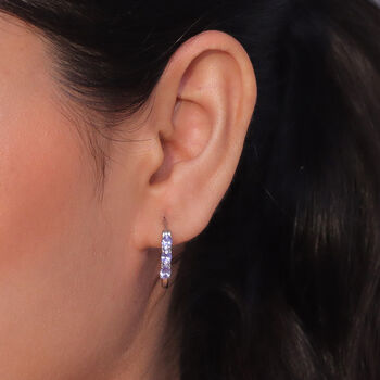 EVER TRUE Tansanit Ohrringe Nickelfreies Messing ca. 1,10 ct.